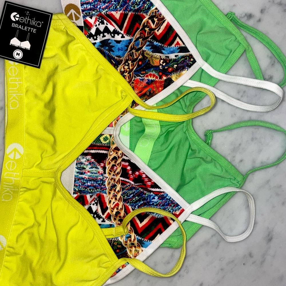 Ethika Bralettle 3 PACK